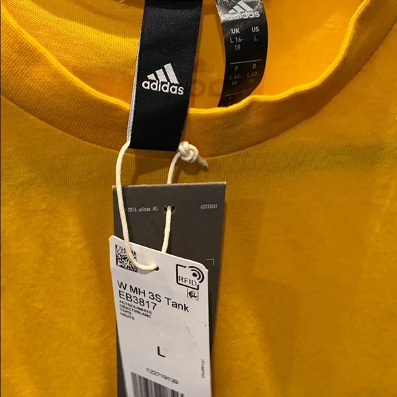 Adidas tank size Large nwt - Picture 2 of 3